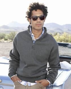 Click to get J America 8634 Sweatshirt 14 Zip Heavyweight Fleece Sweat Shirt
