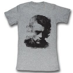 Click to get James Dean Juniors Shirt Everything Fades Grey Tee TShirt
