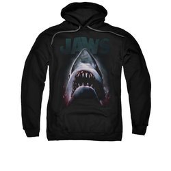 Jaws Hoodie Terror In The Deep Black Sweatshirt Hoody