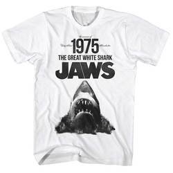 Jaws Shirt 1975 White T-Shirt