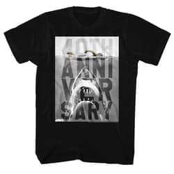 Click to get Jaws Shirt 40th Anniversay Black TShirt