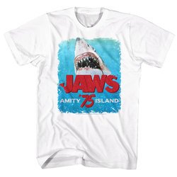 Jaws Shirt Bite White T-Shirt