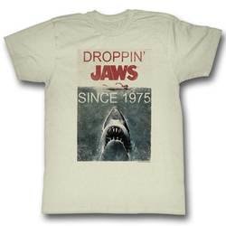 Jaws Shirt Droppin Jaws Off White T-Shirt