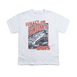 Jaws Shirt Kids Block Chum White T-Shirt