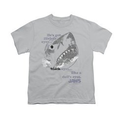 Jaws Shirt Kids Doll's Eyes Silver T-Shirt