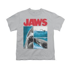 Jaws Shirt Kids Instajaws Silver T-Shirt