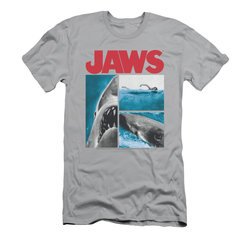Jaws Shirt Slim Fit Instajaws Silver T-Shirt