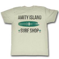Jaws Shirt Surf Shop Cream T-Shirt