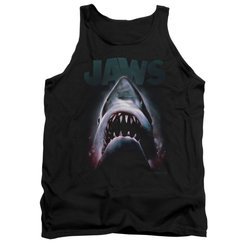 Jaws Shirt Tank Top Terror In The Deep Black Tanktop