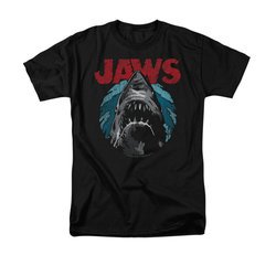 Jaws Shirt Water Circle Black T-Shirt