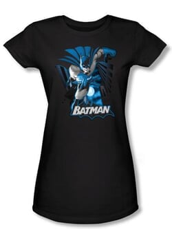 Click to get Justice League Juniors Tshirt Batman Blue and Gray Black Tee Shirt