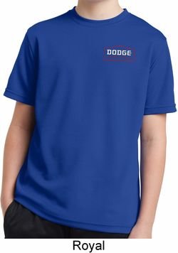 Kids Dodge Brothers Pocket Print Moisture Wicking Shirt