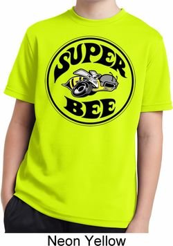 Kids Dodge Shirt Super Bee Moisture Wicking Tee T-Shirt