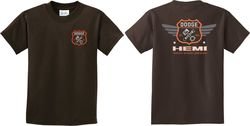 Kids Dodge Tee Garage Hemi (Front & Back) Youth T-shirt