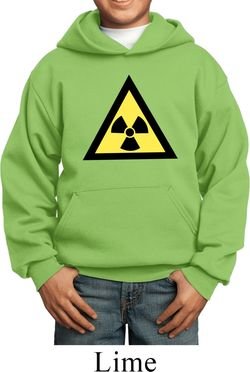Kids Fallout Hoodie Radioactive Triangle Hoody