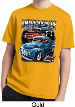 Kids Ford Shirt American Made Moisture Wicking Shirt