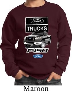 Kids Ford Sweatshirt F-150 Truck Sweat Shirt
