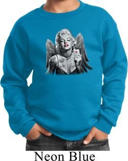 Kids Marilyn Monroe Sweatshirt Marilyn Butterfly Sweat Shirt