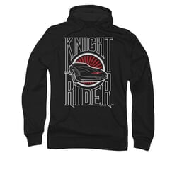 Click to get Knight Rider Hoodie Logo Black Sweatshirt Hoody