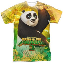 Kung Fu Panda 3 Po And Friends Sublimation Shirt