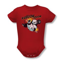 Kung Fu Panda Baby Kaboom Of Doom Red Infant Babies Creeper