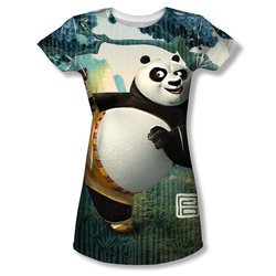Kung Fu Panda Training Sublimation Juniors Shirt