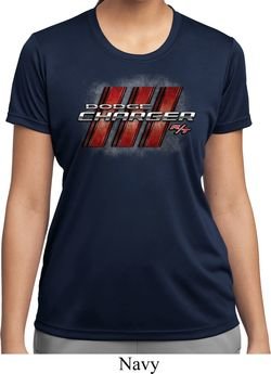 Ladies Dodge Charger RT Logo Moisture Wicking Shirt