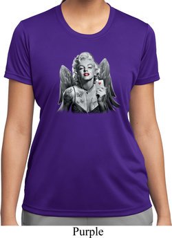 Ladies Shirt Marilyn Butterfly Moisture Wicking Tee T-Shirt