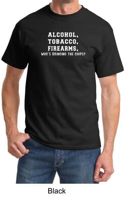 Click to get Law Enforcement Shirt Alcohol Tobacco Firearms ATF Tshirt