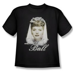 Lucille Lucy Ball Kids Shirt Glowing Black Youth Tee T-Shirt
