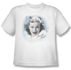 Lucille Lucy Ball Kids Shirt In Blue White Youth Tee T-Shirt