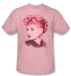 Lucille Lucy Ball Shirt Beautiful Adult Pink Tee T-Shirt