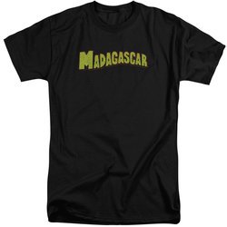 Madagascar Shirt Logo Black Tall T-Shirt