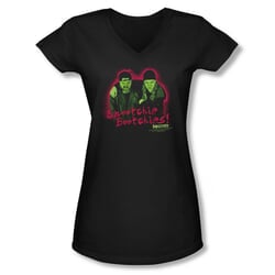 Click to get Mallrats Shirt Juniors V Neck Snootchie Bootchies Black Tee TShirt
