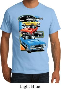 Mens Dodge Shirt Challenger Trio Organic Tee T-Shirt