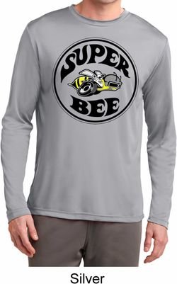 Mens Dodge Shirt Super Bee Dry Wicking Long Sleeve Tee T-Shirt