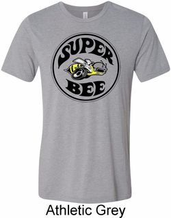 Mens Dodge Shirt Super Bee Tri Blend Crewneck Tee T-Shirt