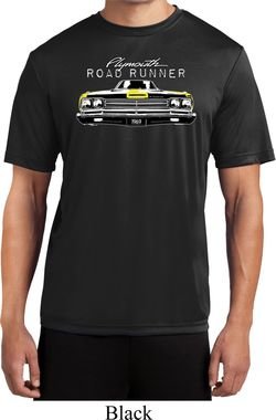 Mens Dodge Yellow Plymouth Roadrunner Moisture Wicking Shirt