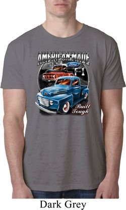 Mens Ford Shirt American Made Burnout Shirt