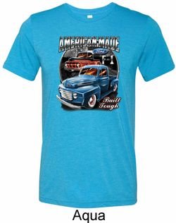 Mens Ford Shirt American Made Tri Blend Crewneck Shirt