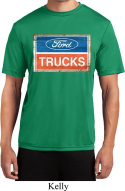 Mens Ford Shirt Ford Trucks Logo Moisture Wicking Tee T-Shirt