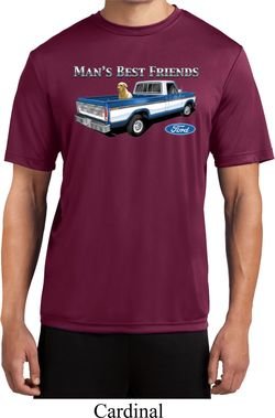 Mens Ford Shirt Mans Best Friend Moisture Wicking Shirt
