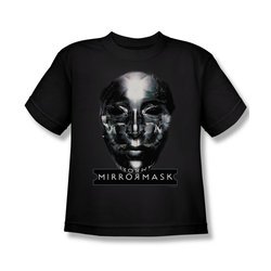 Mirrormask Shirt Kids Mask Black Youth Tee T-Shirt
