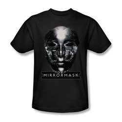 Mirrormask Shirt Mask Adult Black Tee T-Shirt