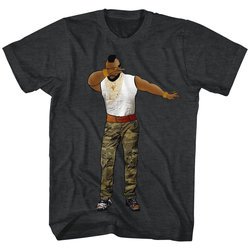 Mr. T Shirt Dabbin' Heather Charcoal T-Shirt