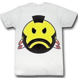 Mr. T Shirt Smiley T Adult White Tee T-Shirt