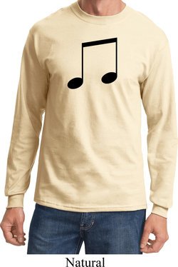 Music 8th Note Long Sleeve Shirt