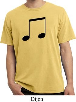 Music 8th Note Pigment Dyed Shirt