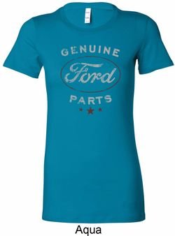 New Genuine Ford Parts Ladies Longer Length Shirt