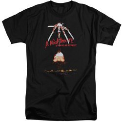 Nightmare On Elm Street Shirt Alternate Poster Tall Black T-Shirt